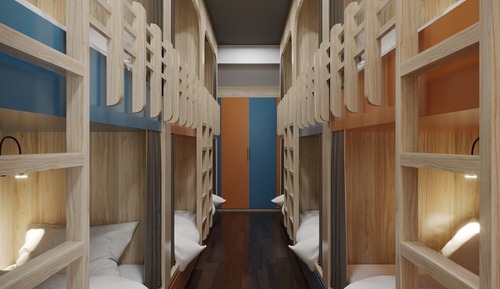 Dormitorio compartido, solo para mujeres (16 Beds)