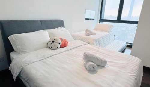 Apartamento superior, 2 habitaciones, balcón, vistas a la ciudad