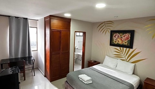 Habitación estándar doble, 1 cama doble, balcón