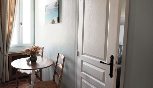 Suite, vistas al patio