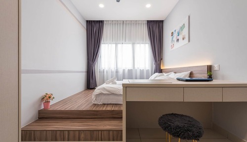 Apartamento superior, 3 habitaciones, balcón, vistas a la ciudad