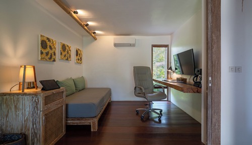 Habitación doble superior, vistas al jardín