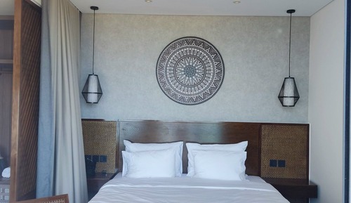 Habitación Deluxe doble, balcón, vistas al mar