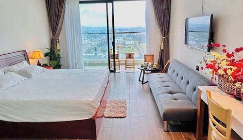 Habitación Deluxe doble, balcón, vistas a la ciudad