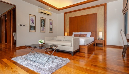 Villa, 3 habitaciones, balcón, vistas a la piscina