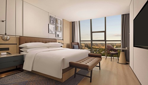 Habitación estándar, 1 cama de matrimonio grande, no fumadores, vistas a la ciudad