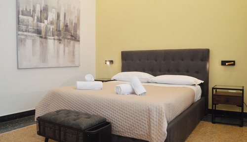 Habitación con 1 cama doble o 2 individuales, 1 cama doble, vistas a la ciudad