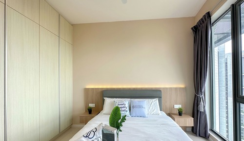 Apartamento, 1 cama de matrimonio con sofá cama, vistas a la ciudad