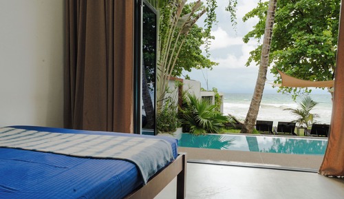 Habitación doble, vistas al mar