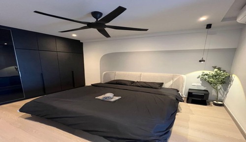 Apartamento Deluxe, 3 habitaciones, balcón, vistas a la ciudad