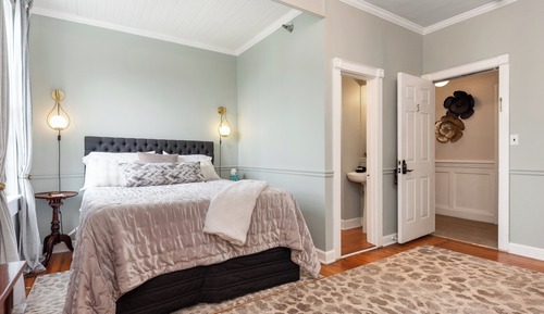 Habitación doble, 1 cama de matrimonio, baño privado