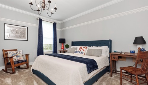 Habitación doble, 1 cama de matrimonio grande, baño privado