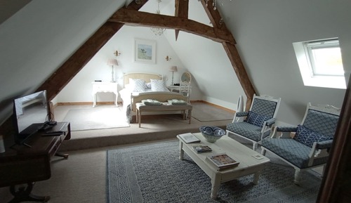Habitación doble superior, vistas al jardín