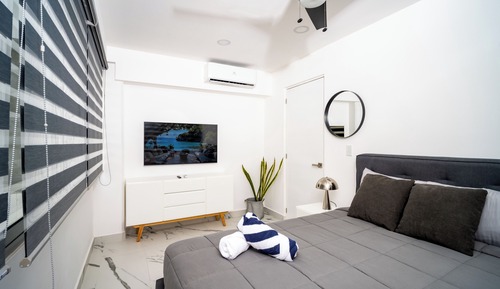Apartamento Confort, 1 cama doble con sofá cama, vistas a la ciudad