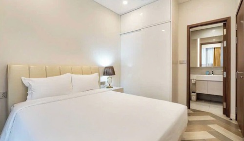 Apartamento Deluxe, 1 cama de matrimonio con sofá cama, vistas a la ciudad