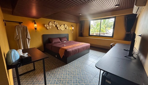 Habitación doble, 1 cama de matrimonio, vistas al mar