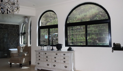Suite presidencial, vistas al jardín