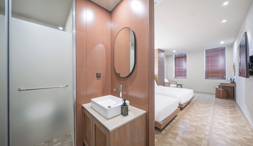 Habitación Grand con 2 camas individuales, varias camas, no fumadores, vistas a la ciudad