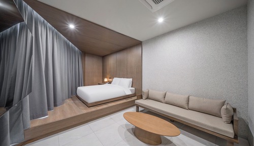 Habitación Signature, 1 cama de matrimonio grande, vistas a la ciudad, en esquina