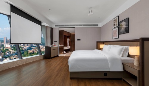 Habitación Deluxe, 1 cama de matrimonio grande con sofá cama, no fumadores