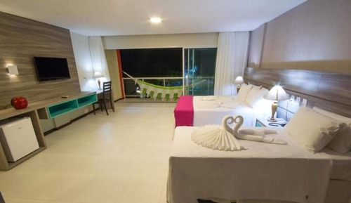Habitación de lujo, balcón