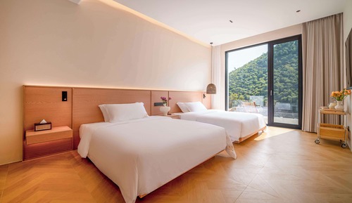 Habitación Elite con 2 camas individuales, vistas a la montaña