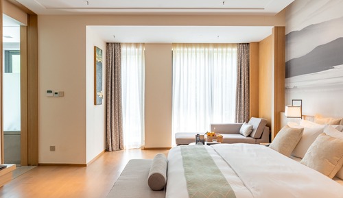 Habitación familiar doble, en la zona del jardín