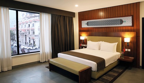 Habitación Premier con 1 cama doble o 2 individuales