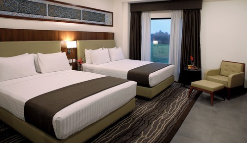 Habitación Deluxe con 1 cama doble o 2 individuales, vistas a la ciudad