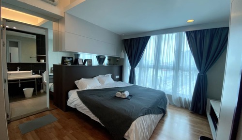 Apartamento superior, 2 habitaciones, balcón, vistas a la ciudad