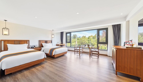 Habitación estándar doble, vistas al lago