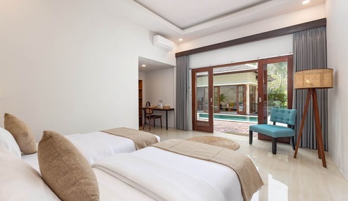 Bungalow Deluxe, 2 camas individuales