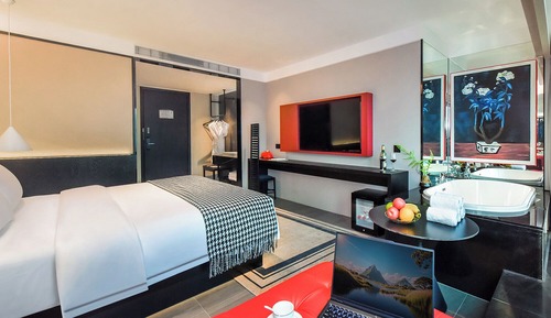 Habitación doble superior, vistas a la ciudad