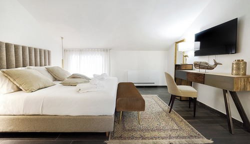 Suite de lujo, balcón