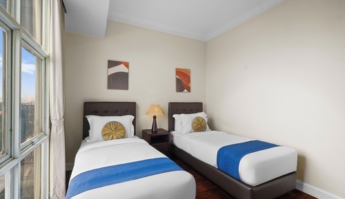 Apartamento, 2 habitaciones, vistas a la ciudad