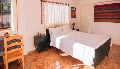 Habitación básica doble, vistas al jardín