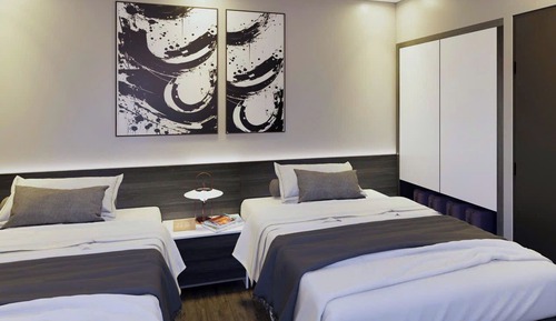 Habitación Deluxe con 2 camas individuales