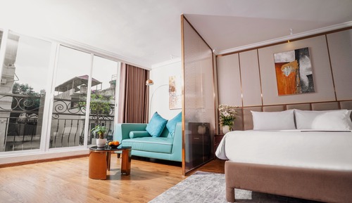 Suite Business, balcón, vistas a la ciudad