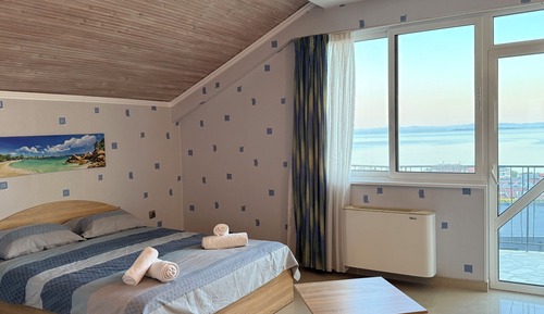 Estudio estándar, balcón, vistas al mar