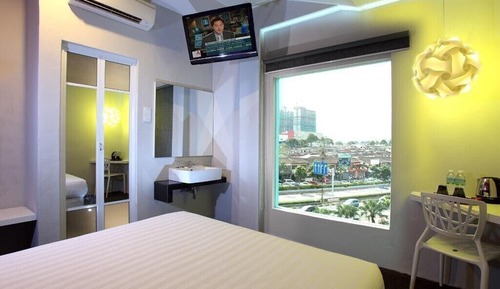 Habitación doble superior, 1 cama de matrimonio, vistas a la ciudad