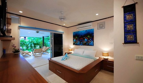 Villa, 3 habitaciones, fumadores, piscina privada