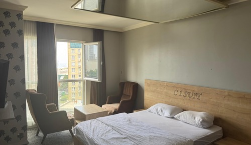 Suite estudio clásica, vistas a la ciudad