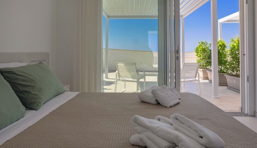 Habitación doble superior, balcón