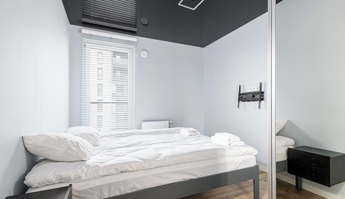 Apartamento, balcón, vistas a la ciudad