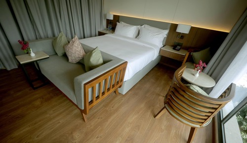 Habitación superior, 1 cama de matrimonio grande