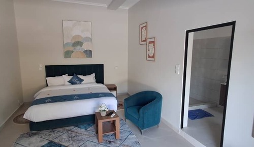 Habitación superior, vistas al jardín