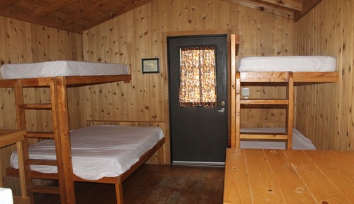 Cabaña, cocina básica