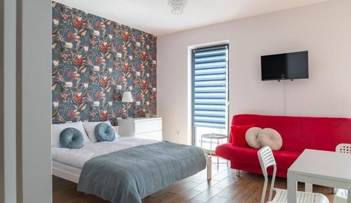 Apartamento, balcón, vistas a la ciudad