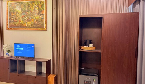 Suite superior, vistas al parque
