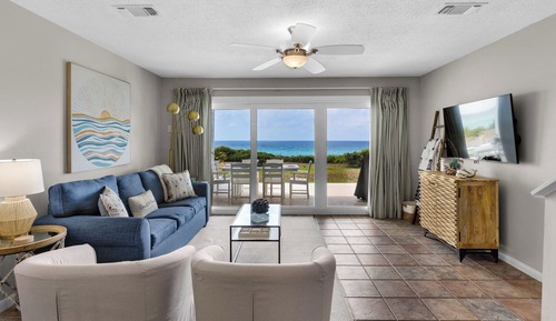Casa adosada, varias camas, patio, vistas al mar (Seacrest Townhomes 7)